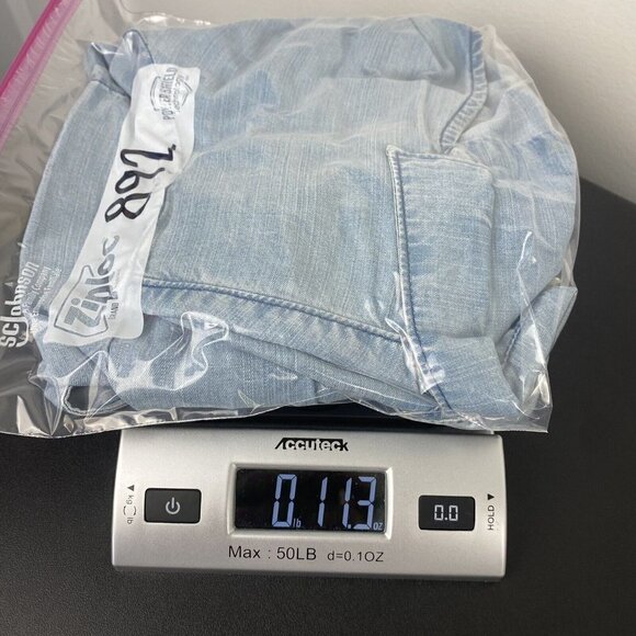 BB Dakota Women's Wrap Style Romper Size 0 Chambray Lyocell Denim Long Sleeve - Picture 10 of 10